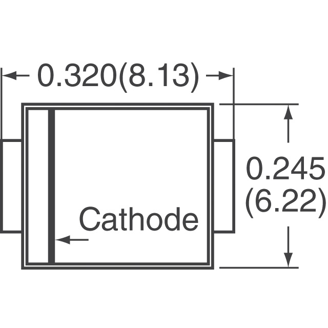 SMCJ58CHE3/9AT Vishay General Semiconductor - Diodes Division TVS - Diodi